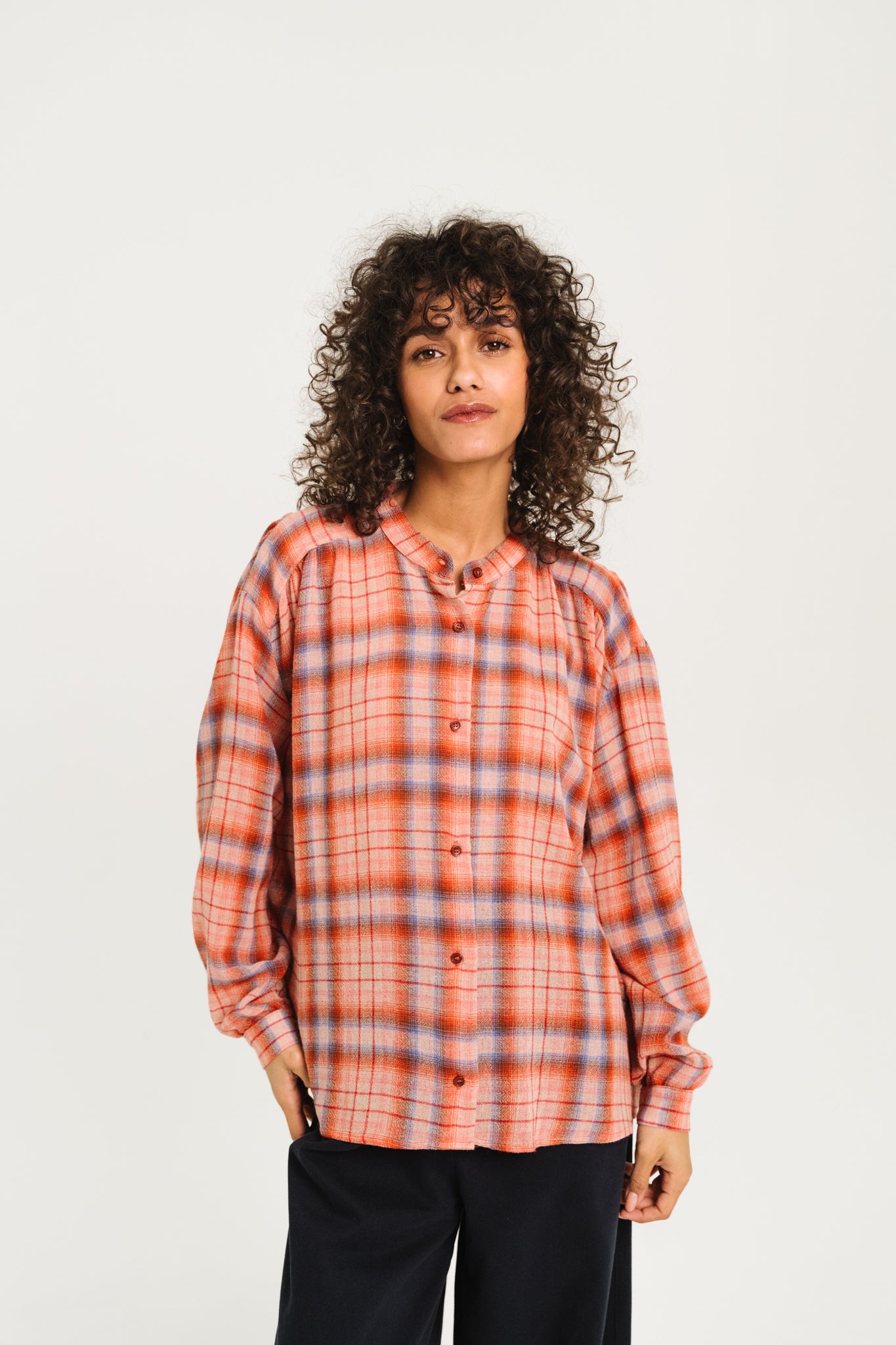 Sacrecoeur Ella Chili blouse