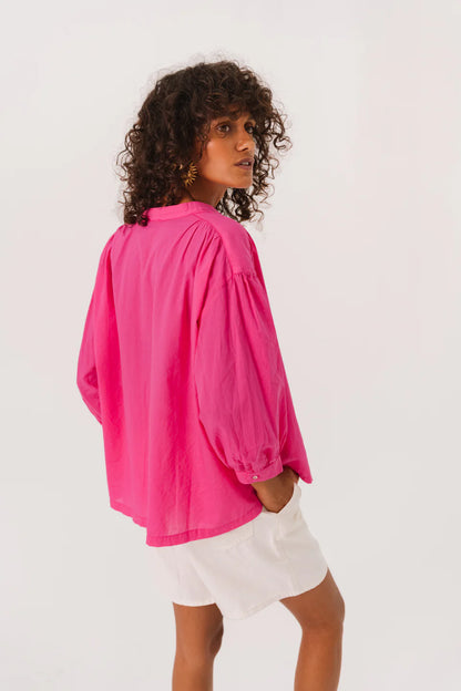 Sacrecoeur Carla Hibis blouse