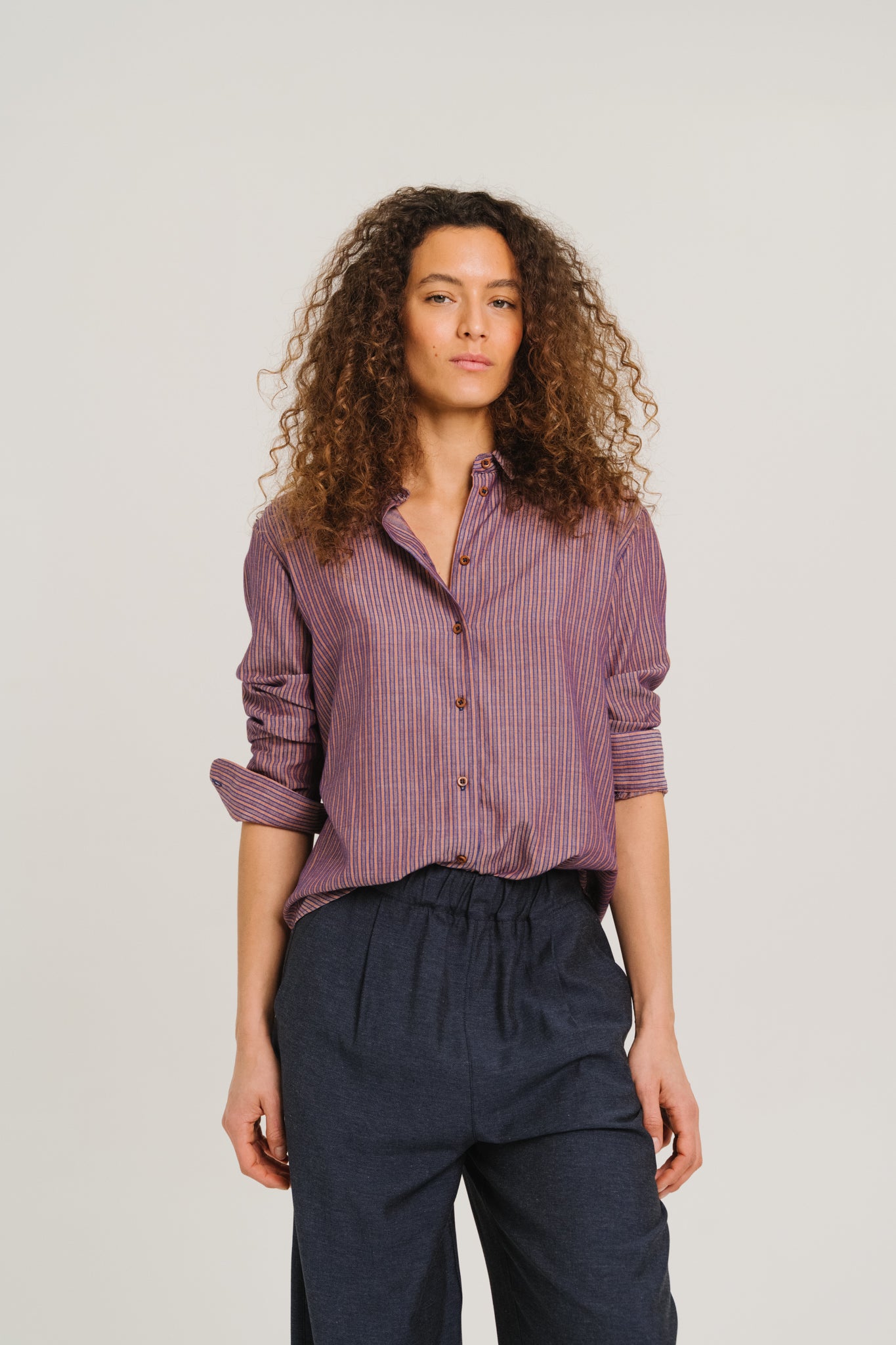Sacrecoeur Marion Tan blouse