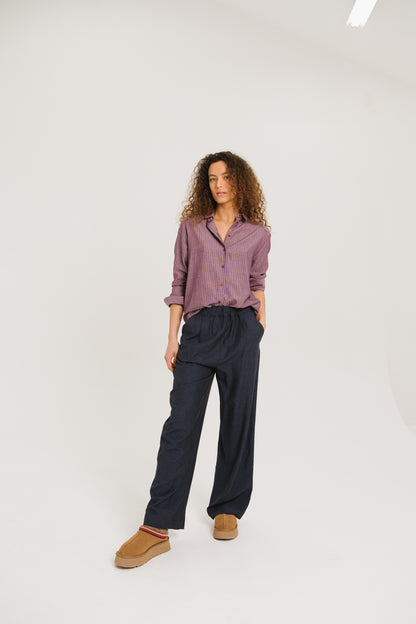 Sacrecoeur Marion Tan blouse