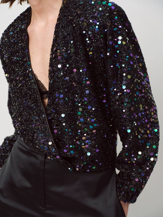 Dante6 Maisa pailletten top