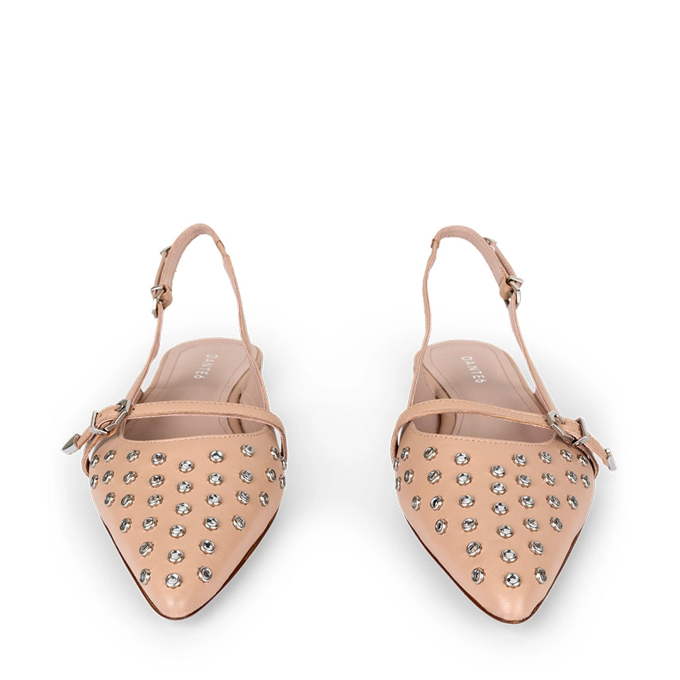 Dante6 Cinque studded slingbacks