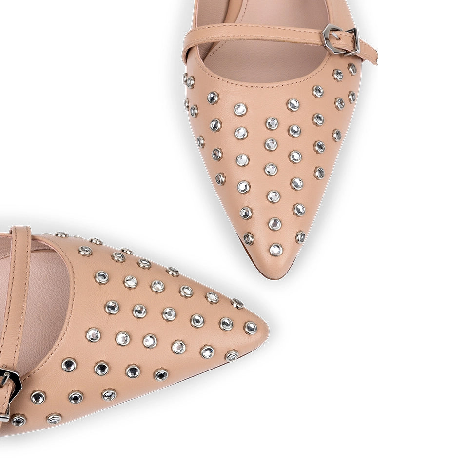 Dante6 Cinque studded slingbacks