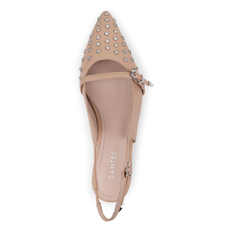 Dante6 Cinque studded slingbacks