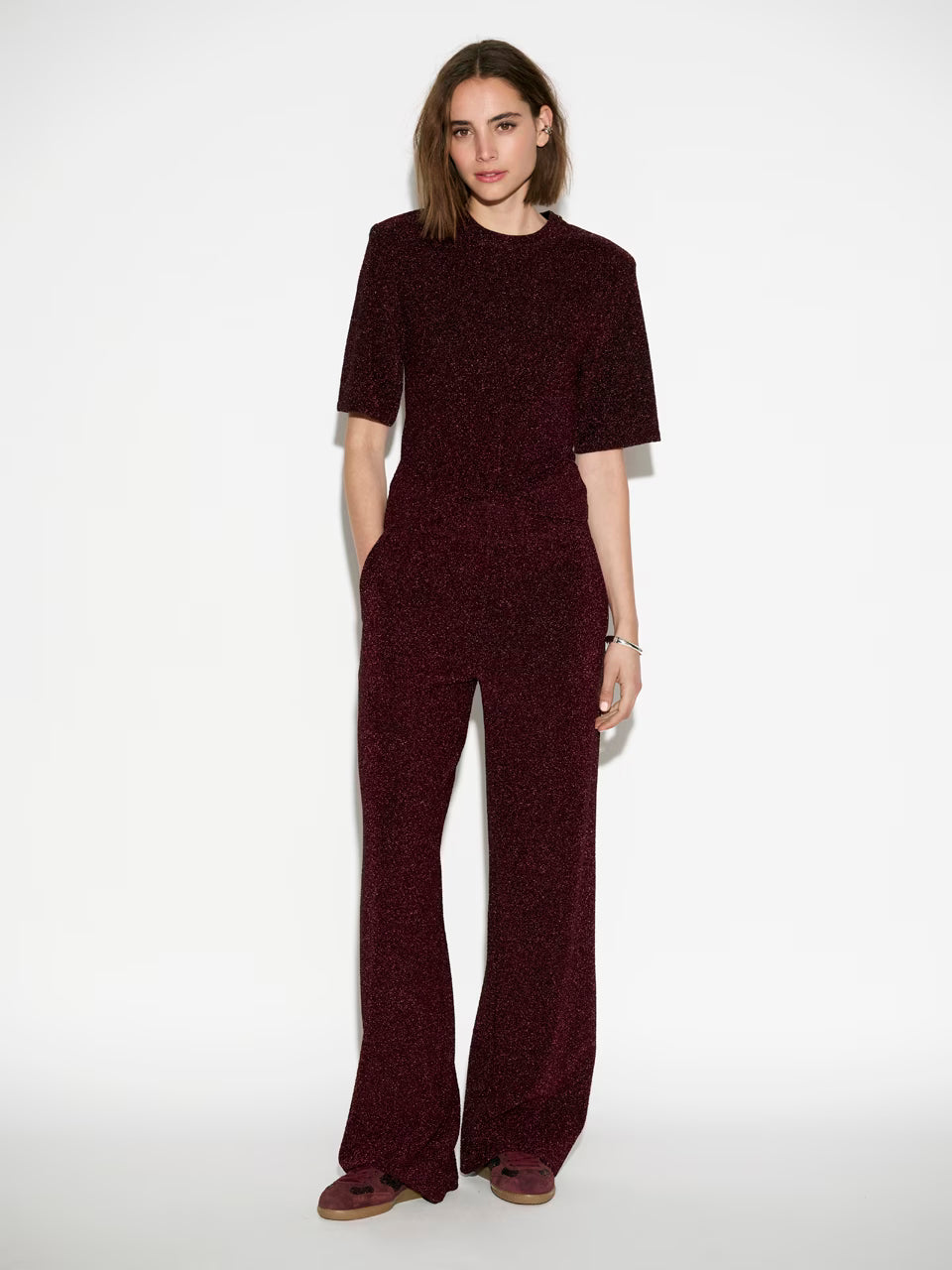 Dante6 Fantina Lurex top