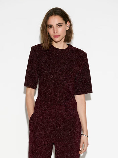 Dante6 Fantina Lurex top