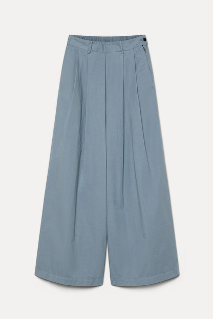 Pomandere pantalon met dubbele bandplooi