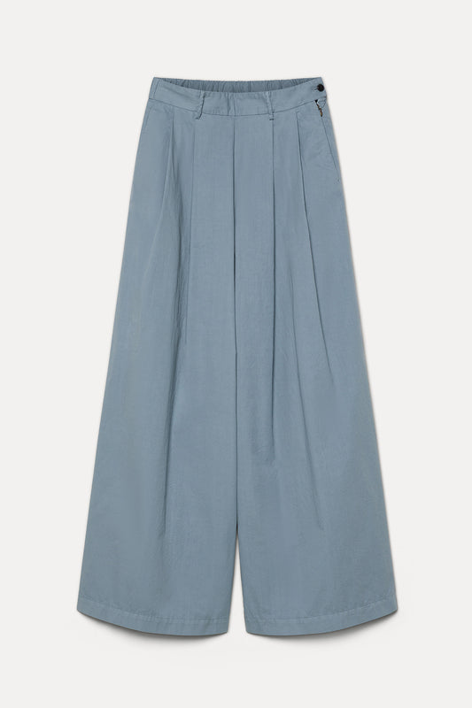 Pomandere pantalon met dubbele bandplooi