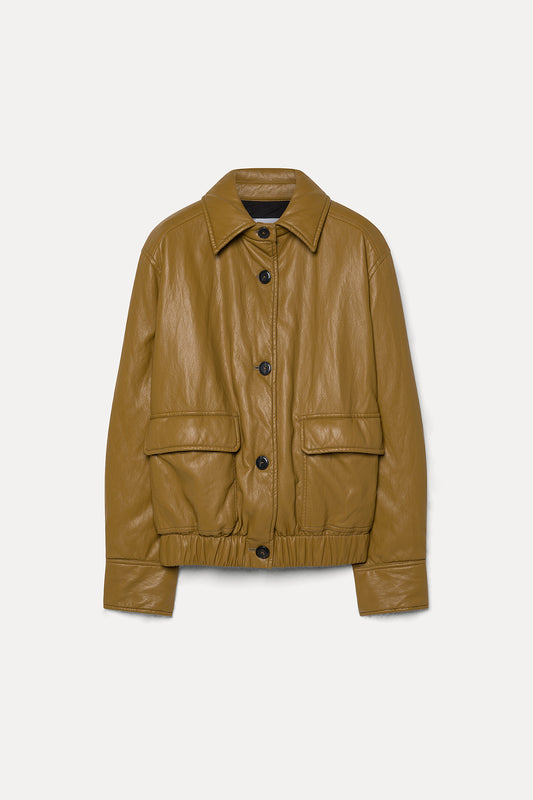 Pomandere Faux leren jas