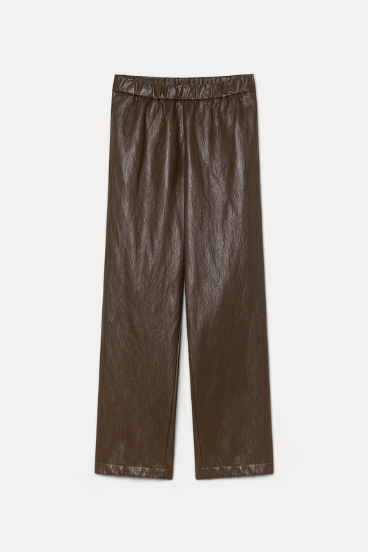 Pomandere Faux leren broek