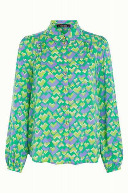 King Louie Carina Cocktail blouse