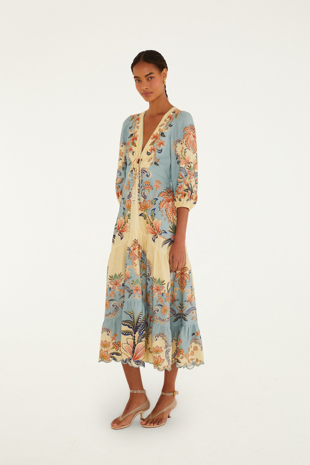 Farm Rio Boho Beauty Butter jurk