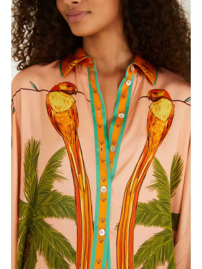 Farm Rio Birds blouse