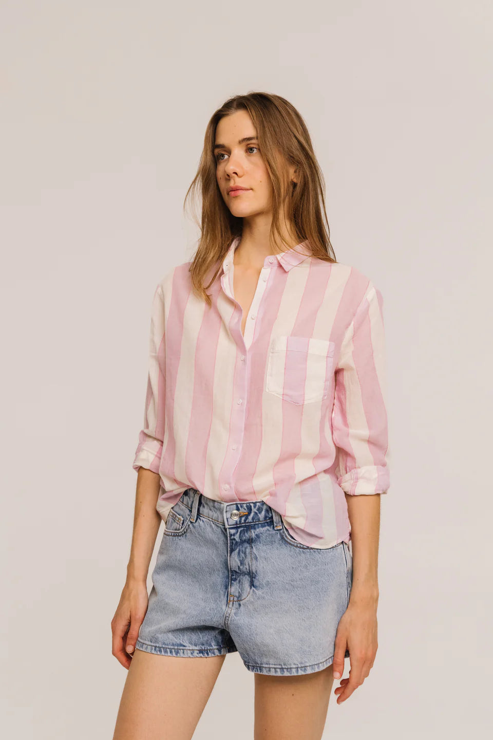 Sacre Coeur Manon Cherry blouse