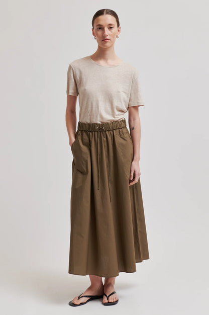 Second Female Peony O-neck tee
