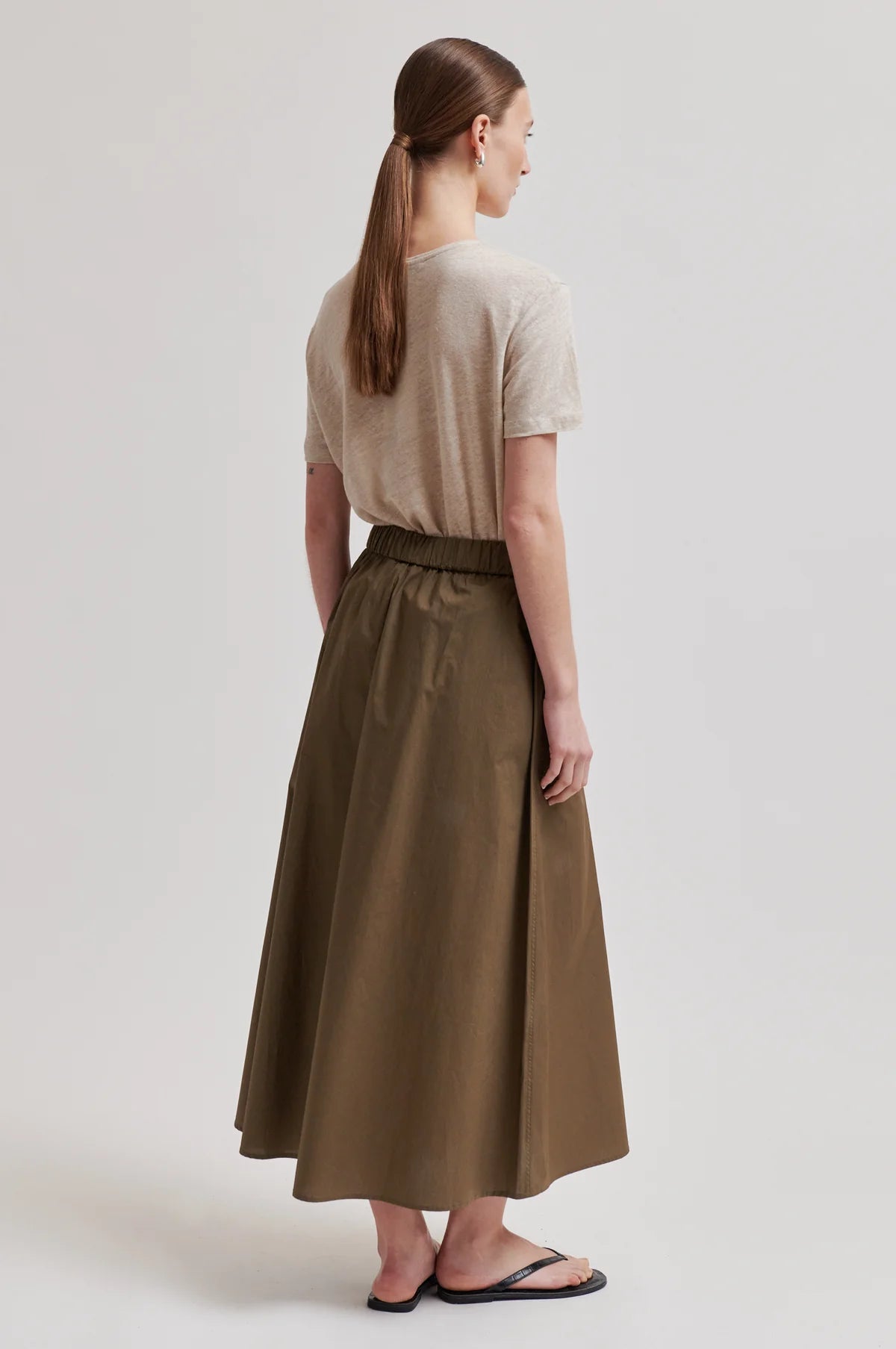 Second Female Peony O-neck tee