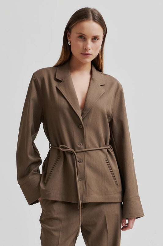 Second Female Neel shirt blazer