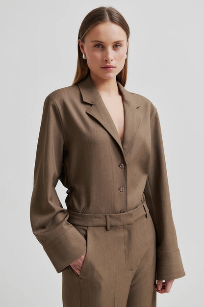 Second Female Neel shirt blazer
