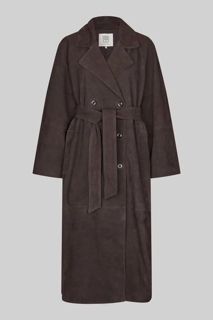Second Female Noomi Suede trenchcoat