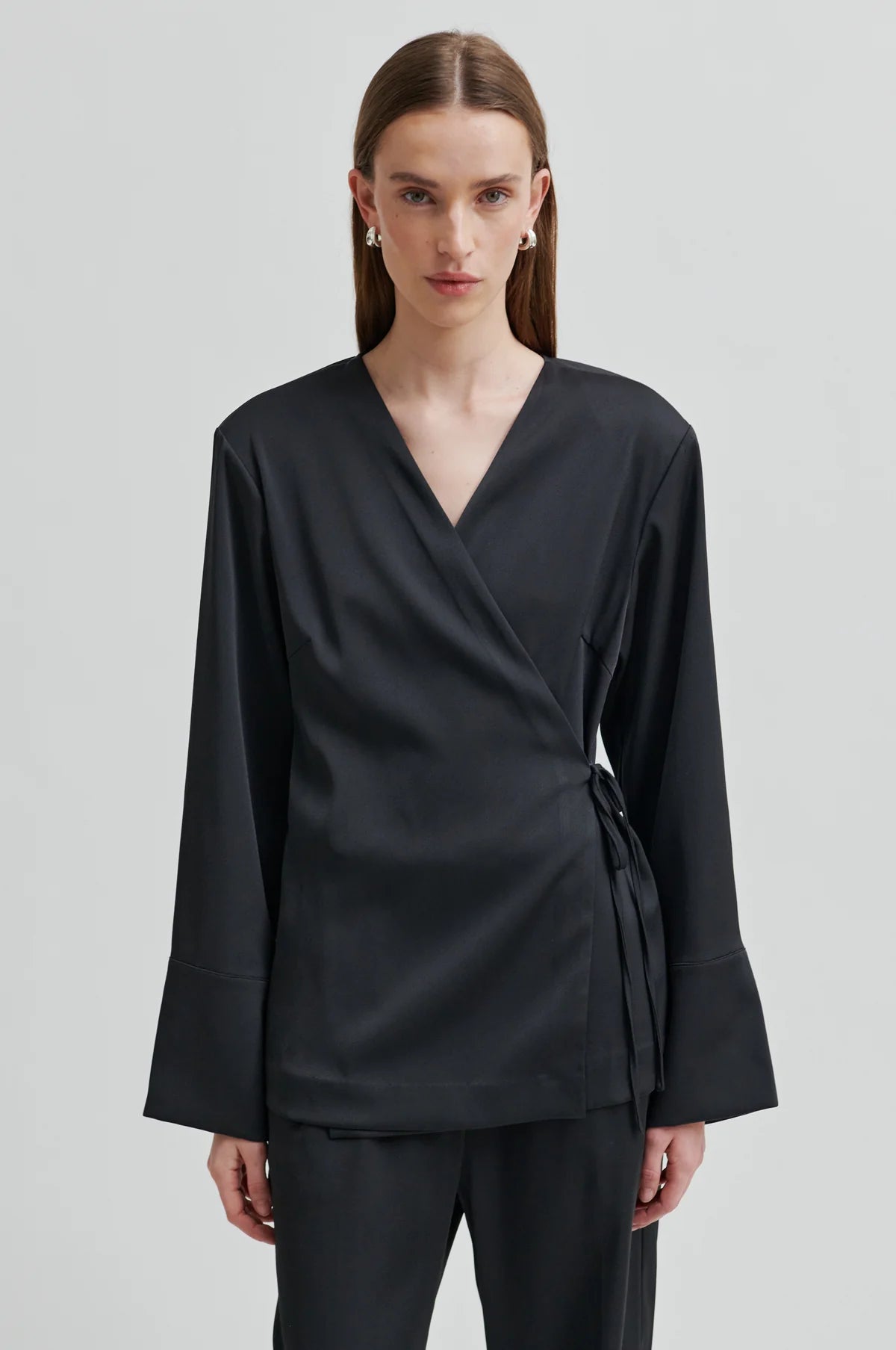 Second Female Glari wrap blouse