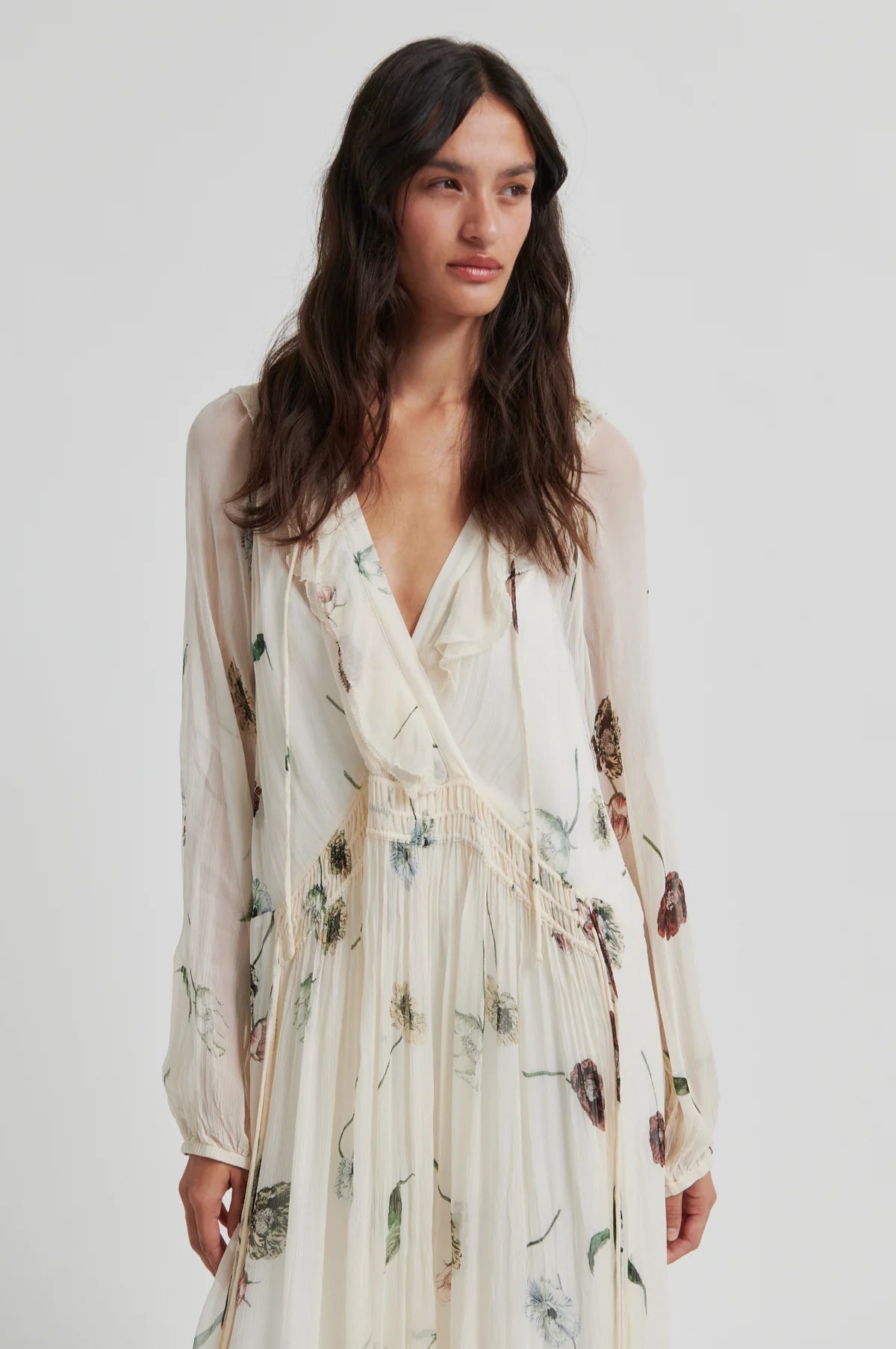 Second Female Florala maxi jurk