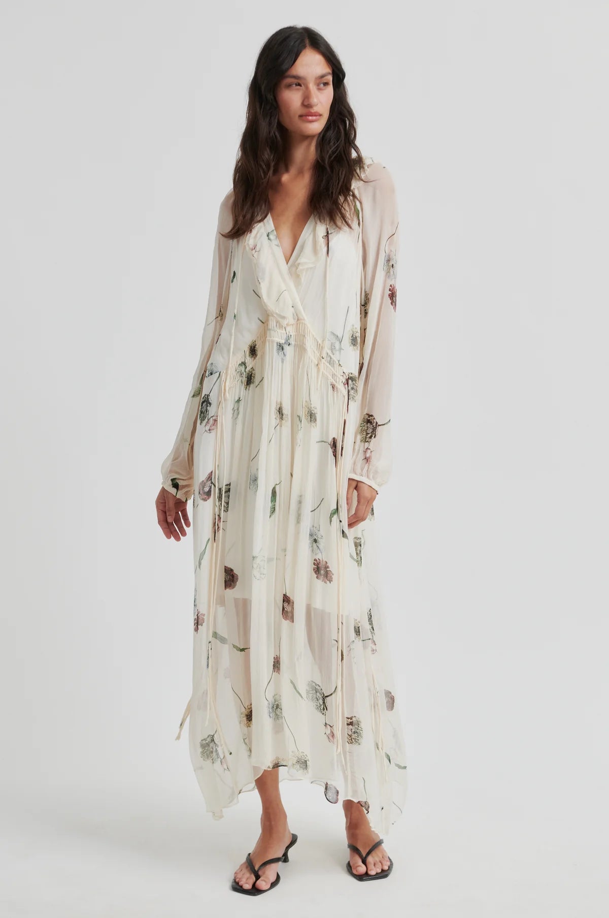Second Female Florala maxi jurk