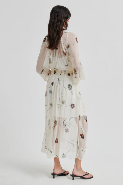 Second Female Florala maxi jurk