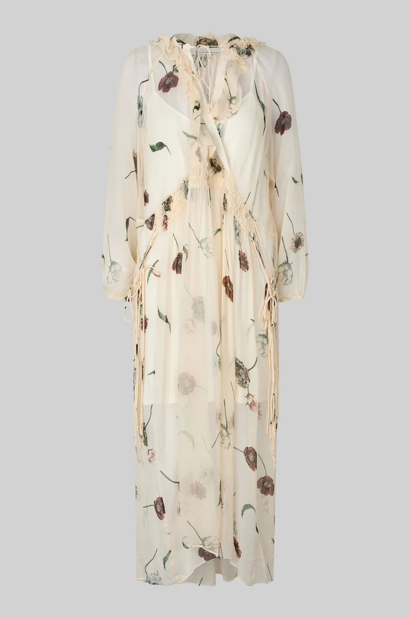 Second Female Florala maxi jurk