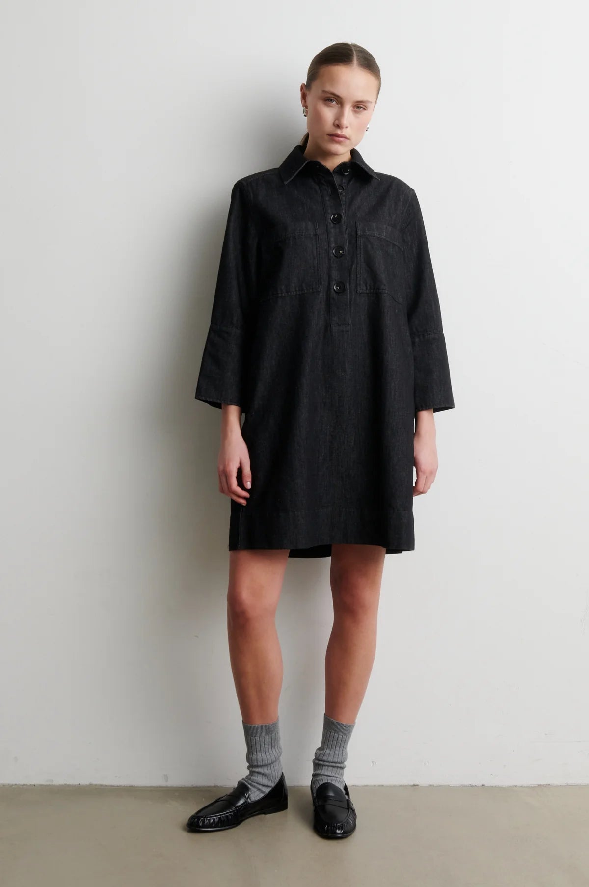 Second Female Dera Denim Tunic jurk