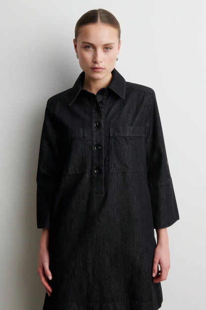 Second Female Dera Denim Tunic jurk