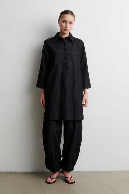 Second Female Dera Denim Tunic jurk