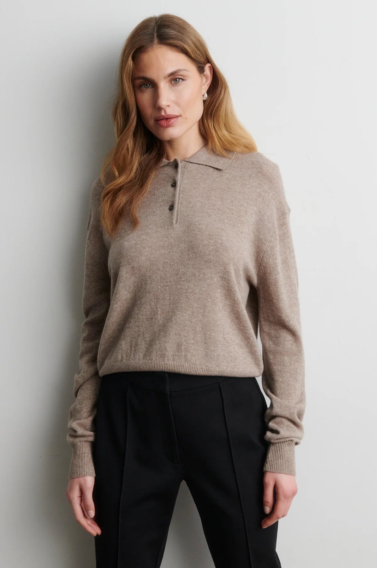 Second Female Longo Knit polo