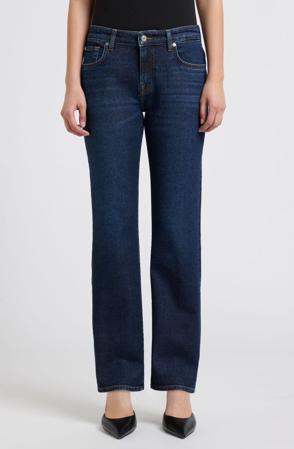 7 For all Mankind Calie straight bluecrest