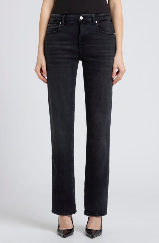 7 For All Mankind Calie straight bottomline jeans