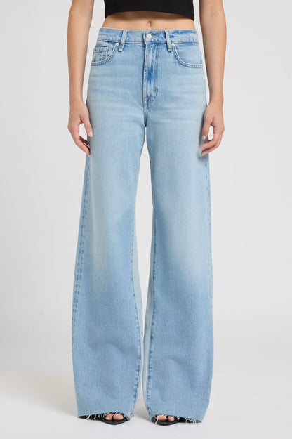 7 For All Mankind Lotta panel seabreeze jeans