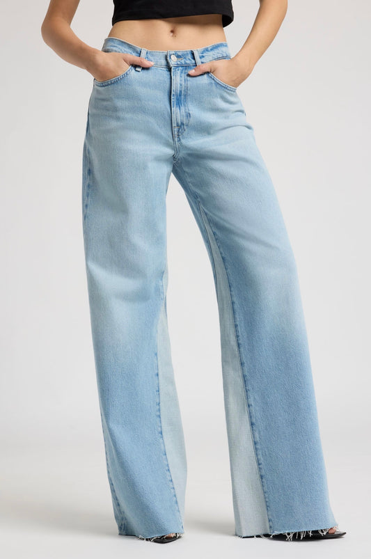 7 For All Mankind Lotta panel seabreeze jeans