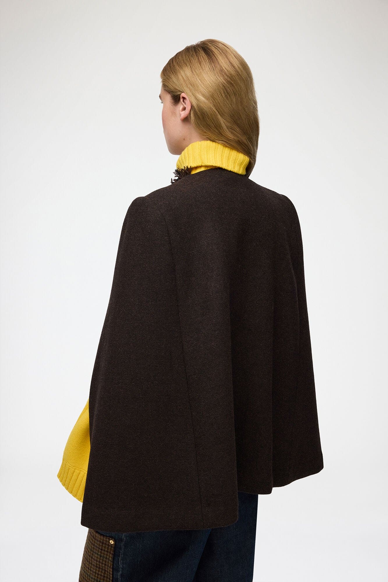 Ganni Peacoat cape