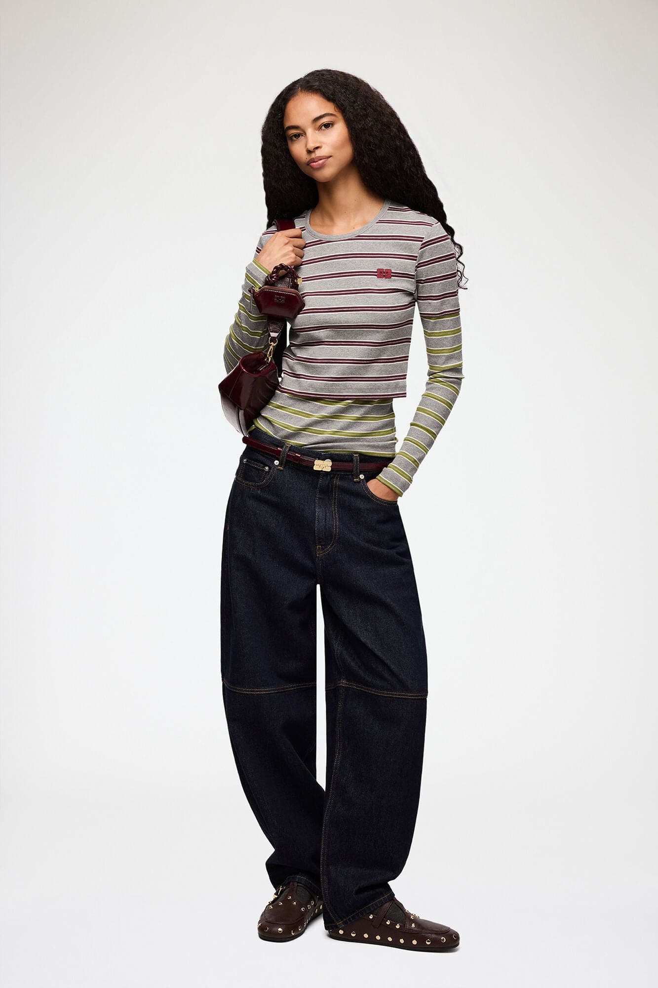 Ganni Longsleeve Rib top