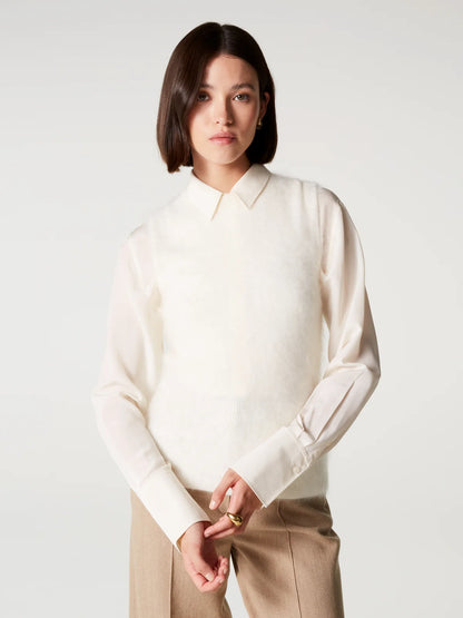Absolut Cashmere Madeleine top