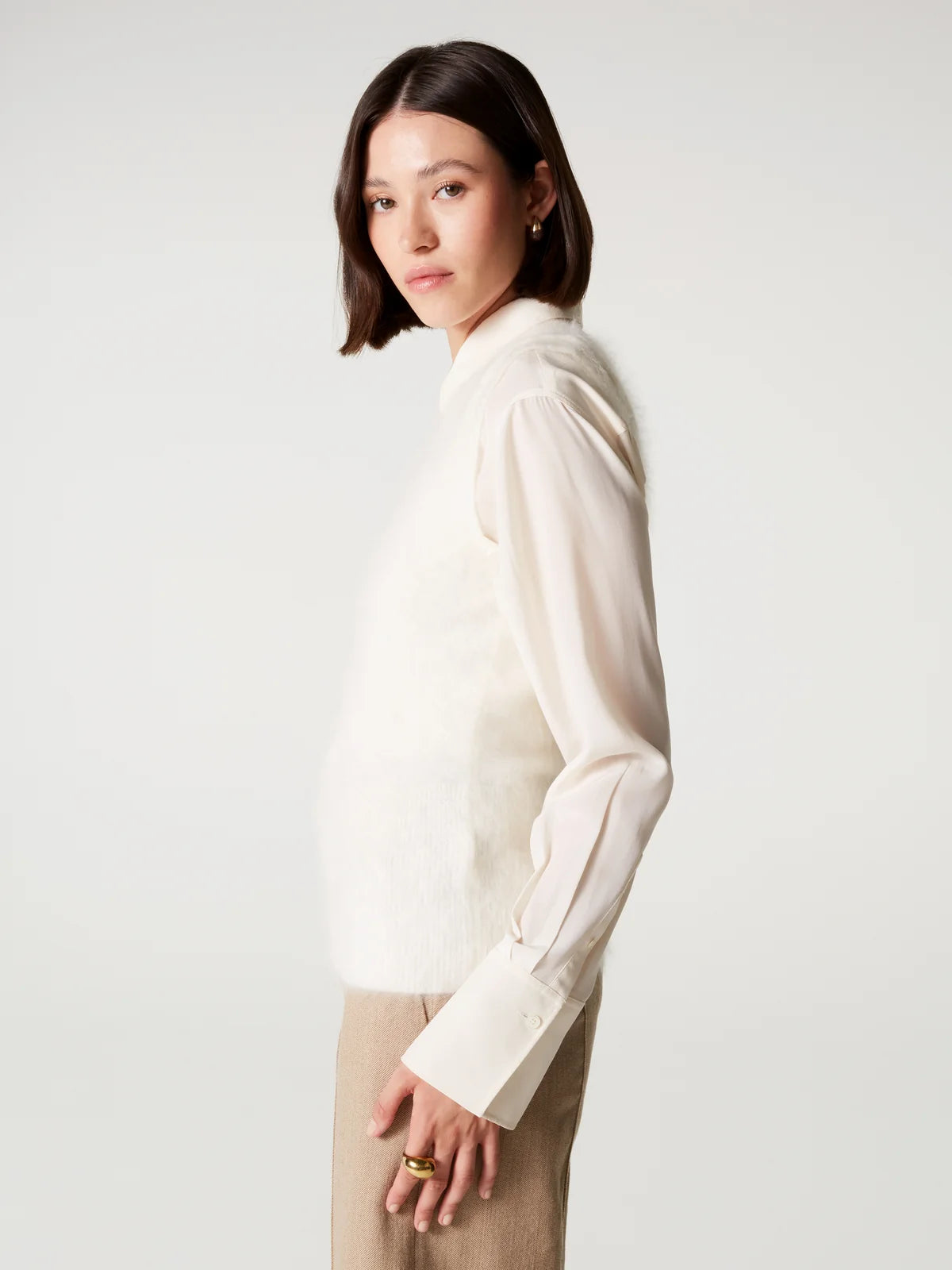 Absolut Cashmere Madeleine top
