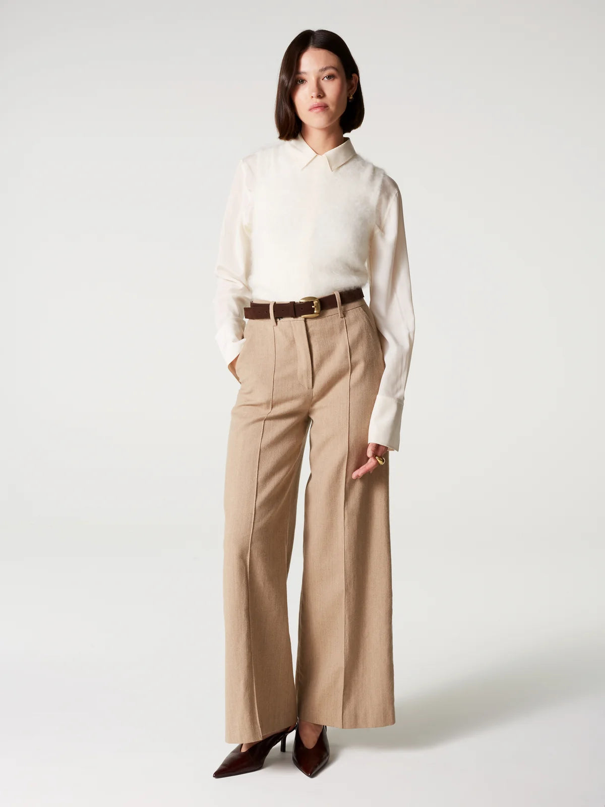 Absolut Cashmere Madeleine top