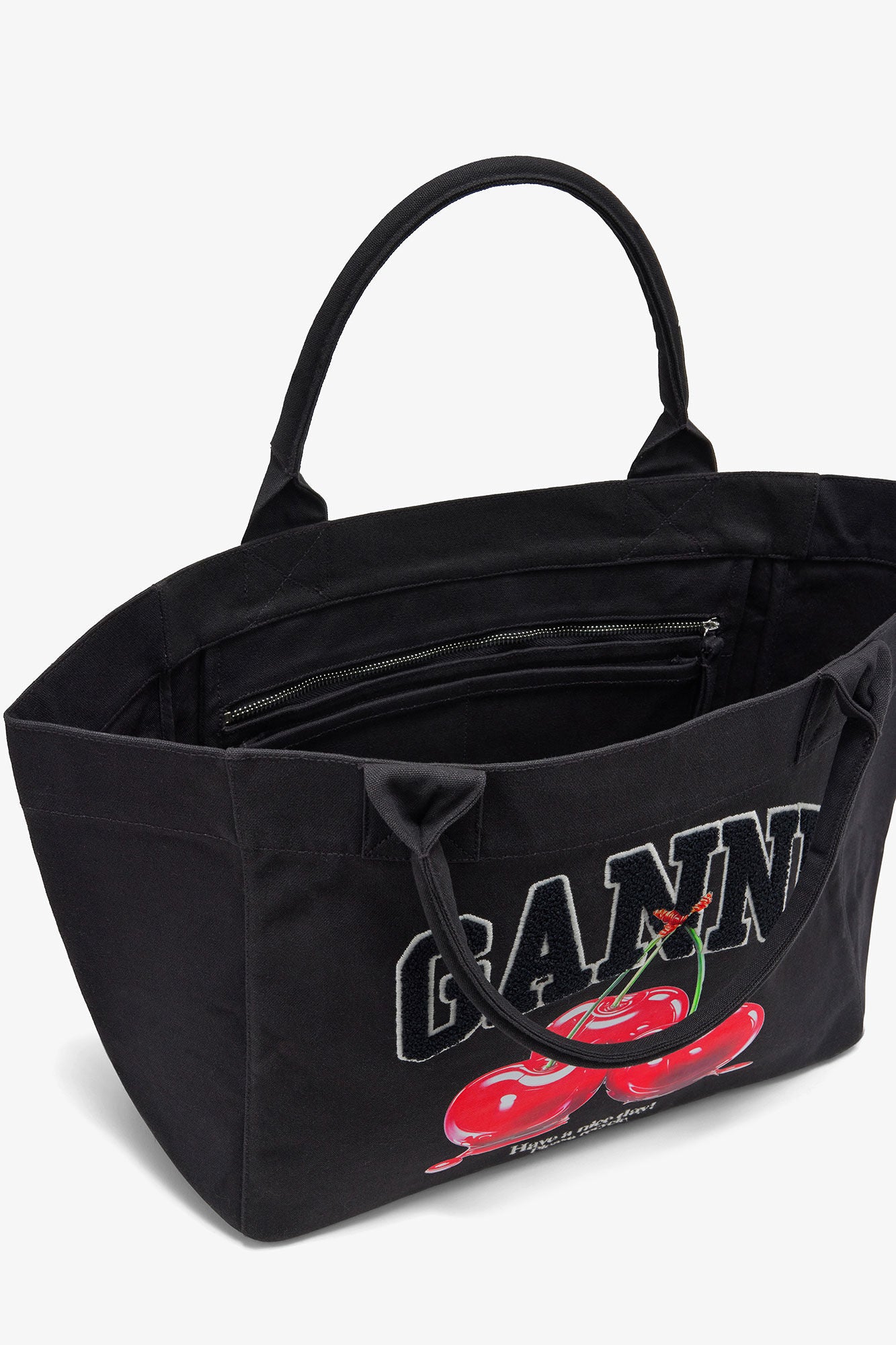 Ganni Cherry Shopper