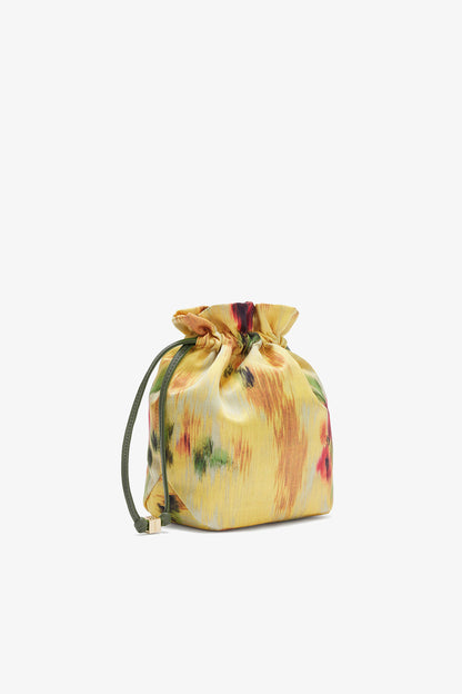 Ganni Pouch printed taffeta aurora