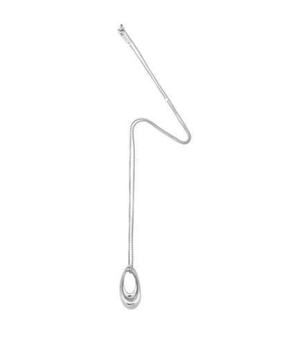 Bandhu Loop ketting zilver