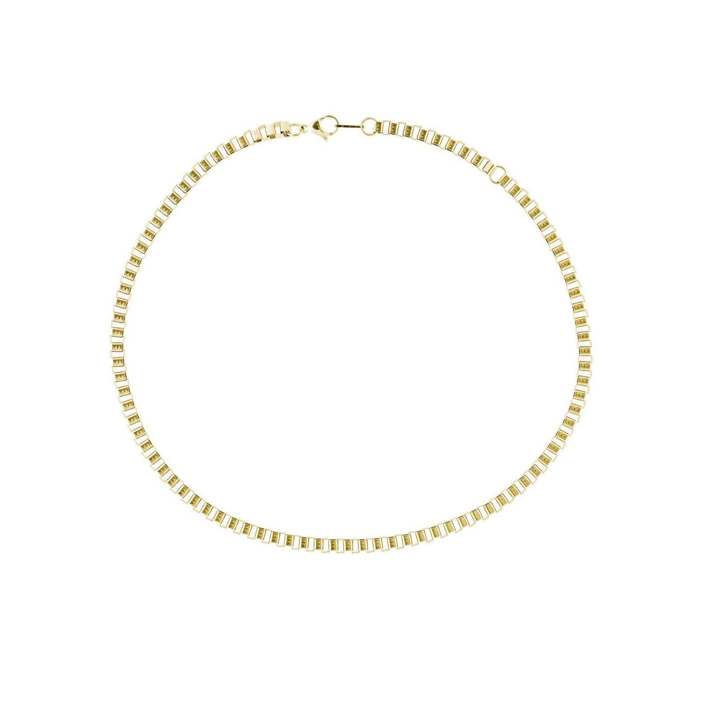 Bandhu Box chain ketting goud