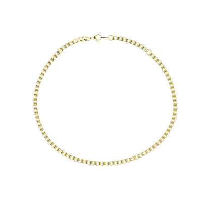 Bandhu Box chain ketting goud