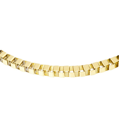 Bandhu Box chain ketting goud