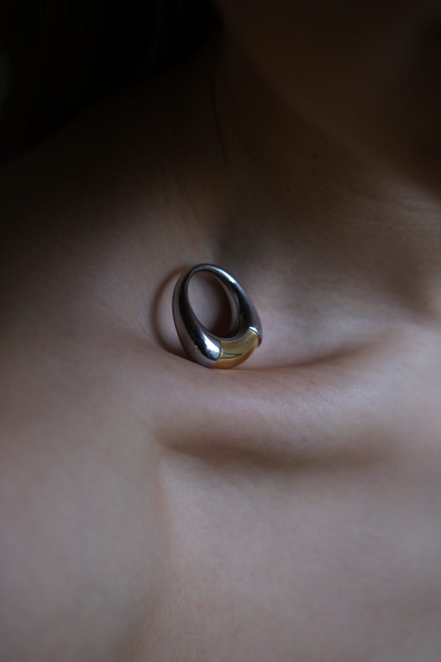 Bandhu Duo linked ring