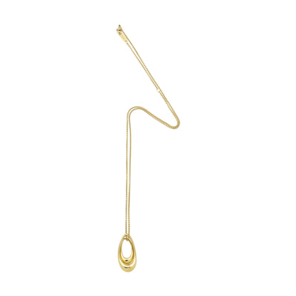 Bandhu Loop ketting goud