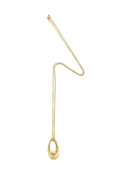 Bandhu Loop ketting goud